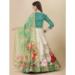 Picture of Pleasing Satin & Silk Beige Lehenga Choli