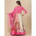 Picture of Fascinating Satin & Silk Beige Lehenga Choli