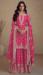 Picture of Comely Silk Pink Straight Cut Salwar Kameez