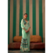 Picture of Stunning Silk Dark Sea Green Saree