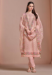 Picture of Chiffon Burly Wood Straight Cut Salwar Kameez