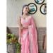 Picture of Delightful Silk Light Coral Saree