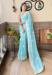 Picture of Enticing Silk Cadet Blue Saree