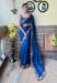 Picture of Sublime Georgette Midnight Blue Saree