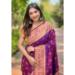 Picture of Alluring Silk Purple Saree