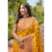 Picture of Pleasing Silk Dark Golden Rod Saree