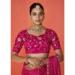 Picture of Beauteous Chiffon Deep Pink Saree