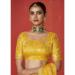 Picture of Grand Chiffon Yellow Saree