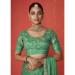 Picture of Graceful Chiffon Dark Sea Green Saree