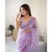 Picture of Good Looking Organza Thistle Saree