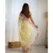 Picture of Ravishing Organza Yellow Saree