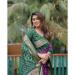 Picture of Exquisite Silk Forest Green Saree