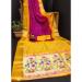 Picture of Resplendent Silk Orange Saree