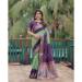 Picture of Graceful Silk Purple Saree