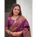 Picture of Good Looking Silk Purple Saree