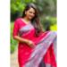 Picture of Shapely Silk Deep Pink Saree