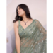 Picture of Comely Net Medium Sea Green Saree