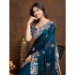 Picture of Sightly Silk Navy Blue Saree