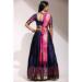 Picture of Delightful Silk Navy Blue Lehenga Choli