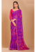 Picture of Shapely Chiffon Dark Orchid Saree