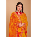 Picture of Taking Chiffon Dark Orange Saree