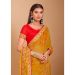 Picture of Taking Chiffon Dark Orange Saree