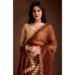 Picture of Delightful Silk Saddle Brown Saree