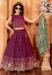 Picture of Bewitching Chiffon Brown Kids Lehenga Choli