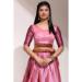 Picture of Ideal Silk Pale Violet Red Lehenga Choli