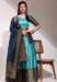 Picture of Magnificent Silk Steel Blue Lehenga Choli