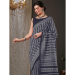 Picture of Nice Silk Dark Slate Grey Saree