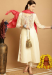 Picture of Rayon & Chiffon Antique White Readymade Salwar Kameez