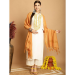 Picture of Rayon & Chiffon Linen Readymade Salwar Kameez