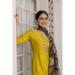 Picture of Pretty Chiffon Orange Readymade Salwar Kameez