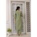 Picture of Chiffon Medium Sea Green Readymade Salwar Kameez