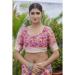 Picture of Wonderful Linen Thistle Saree