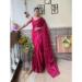 Picture of Elegant Georgette Deep Pink Saree