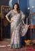 Picture of Graceful Silk Off White Saree