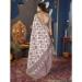 Picture of Delightful Silk White Smoke Saree