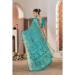 Picture of Pretty Chiffon Cadet Blue Saree