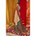 Picture of Pretty Silk Dark Khaki Saree