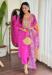 Picture of Lovely Chiffon Hot Pink Readymade Salwar Kameez