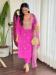 Picture of Lovely Chiffon Hot Pink Readymade Salwar Kameez