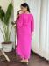 Picture of Lovely Chiffon Hot Pink Readymade Salwar Kameez