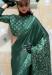 Picture of Exquisite Satin Sea Green Saree