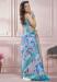 Picture of Good Looking Silk Steel Blue Saree