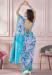 Picture of Good Looking Silk Steel Blue Saree