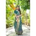 Picture of Amazing Satin & Silk Sea Green Saree