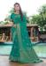 Picture of Enticing Satin & Silk Teal Saree