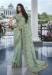 Picture of Comely Silk Dark Sea Green Saree